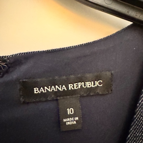 Banana Republic Dark Wash Denim Jumpsuit - Picture 3 of 6
